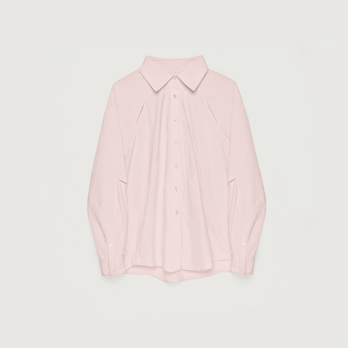 Chemise longue déstructurée en coton peigné MyParisMonaco