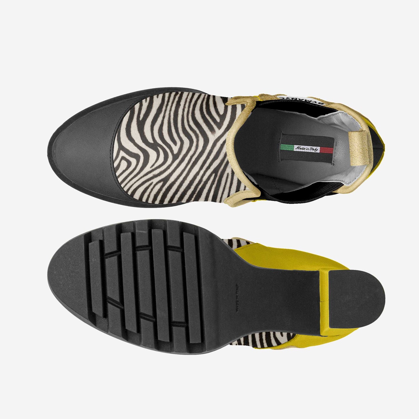 Bottines vegan designer à élastiques urban black | bymanyc ® new york - MyParisMonaco