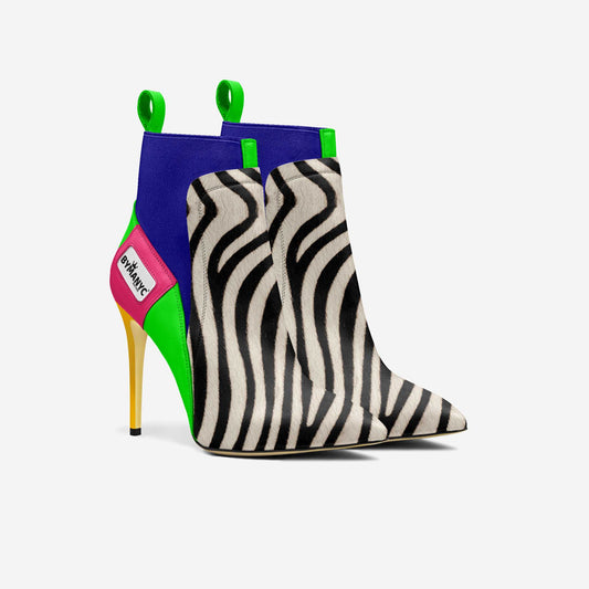 Bottines vegan talons hauts chelsea noir edge | bymanyc® new york - MyParisMonaco