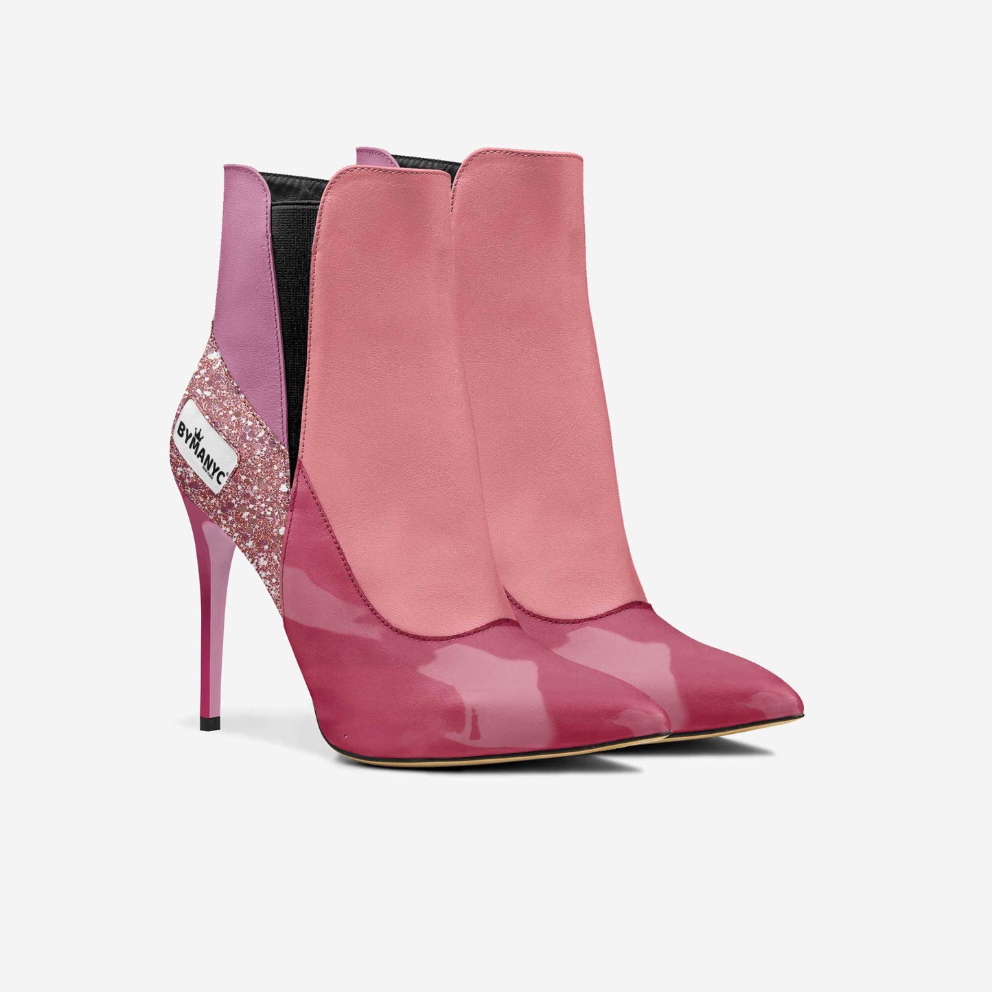 Bottines vegan talons hauts blush twist | bymanyc® new york - MyParisMonaco