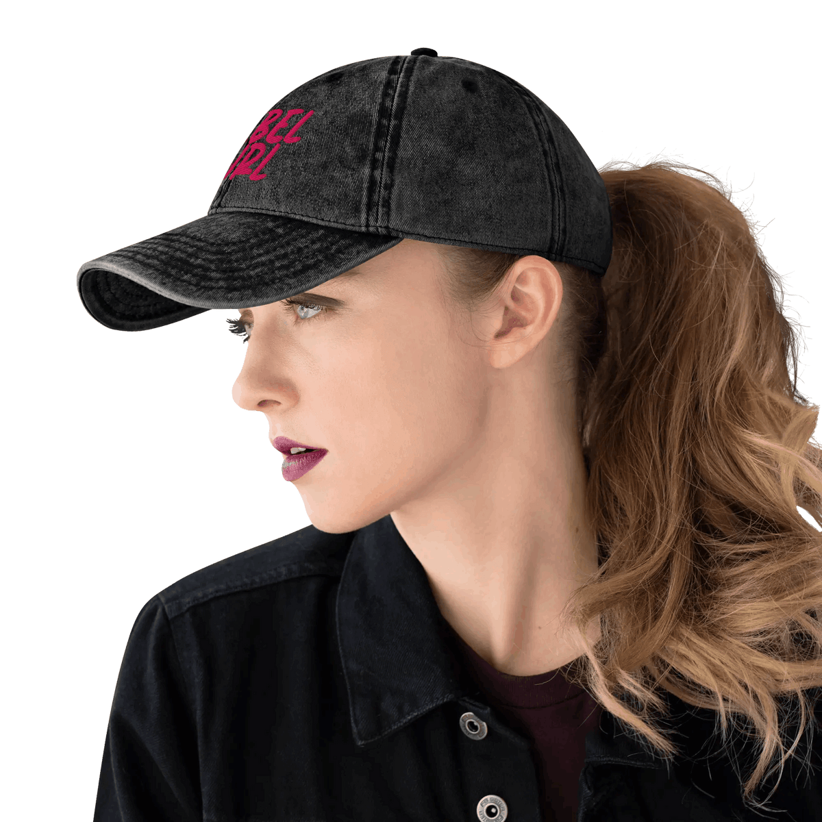 Casquette vintage en sergé de coton