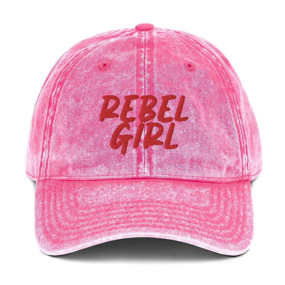 Casquette vintage en sergé de coton