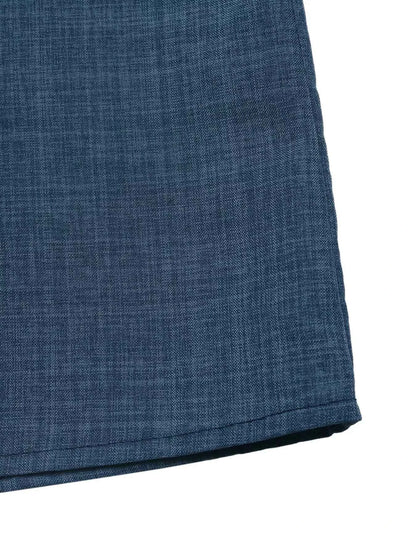 Combishort décontracté col V à taille élastique