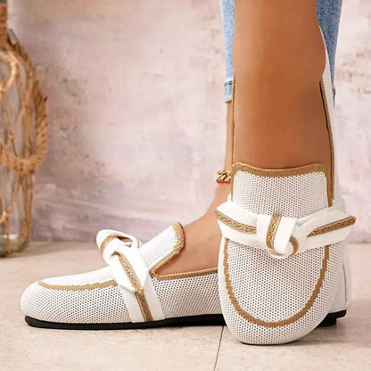 Slip-ons en maille respirante