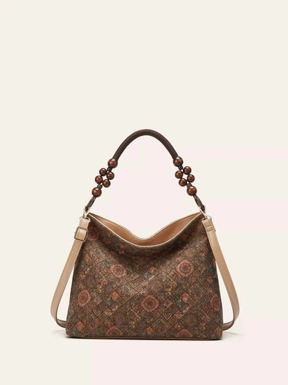 Sac hobo à motif géométrique bohème