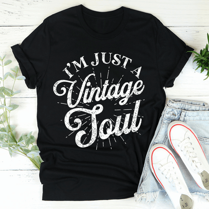 T-shirt en coton bio imprimé vintage