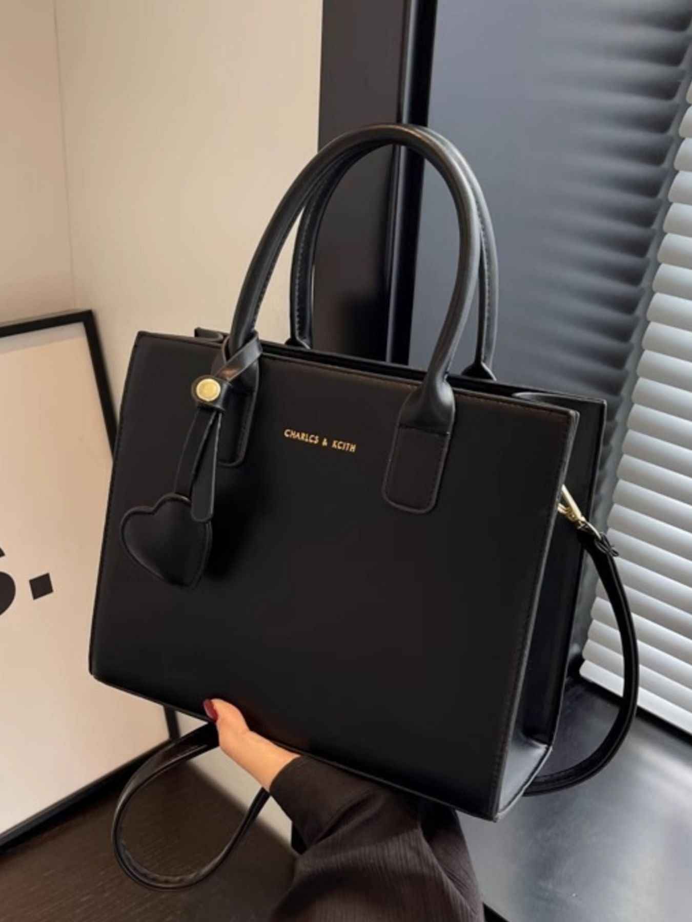 Sac bandoulière à poignée supérieure en cuir