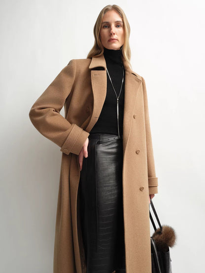 Manteau en laine d'alpaga avec cape amovible MyParisMonaco