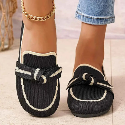 Slip-ons en maille respirante