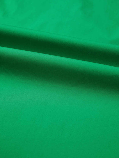 Blouse col chemise color block à passepoil et manches courtes