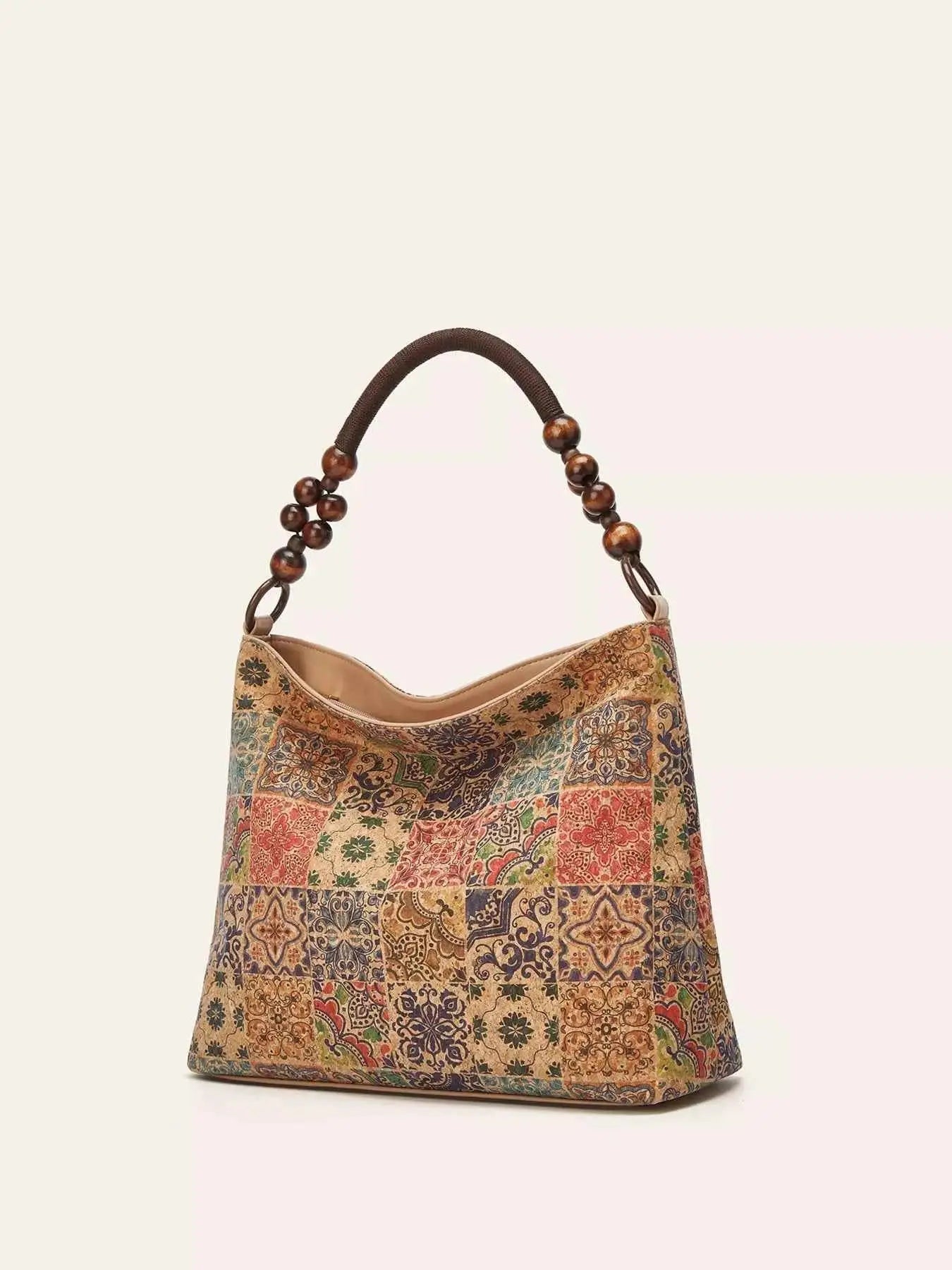 Sac hobo à motif géométrique bohème