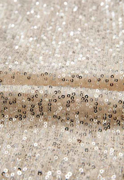 Body à manches longues col croisé et sequins