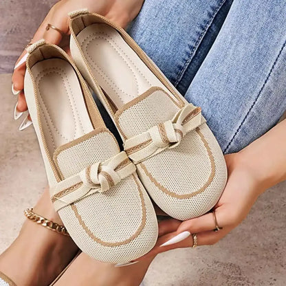 Slip-ons en maille respirante