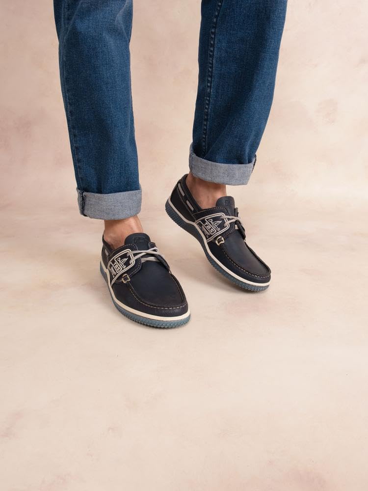 Chaussure bateau TBS Globek homme — marine chambray