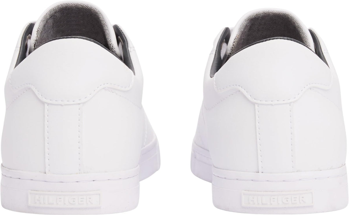 Basket Tommy Hilfiger Essential Leather homme blanc