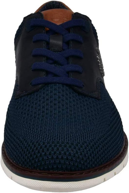 Basket Bugatti homme textile respirant — bleu foncé