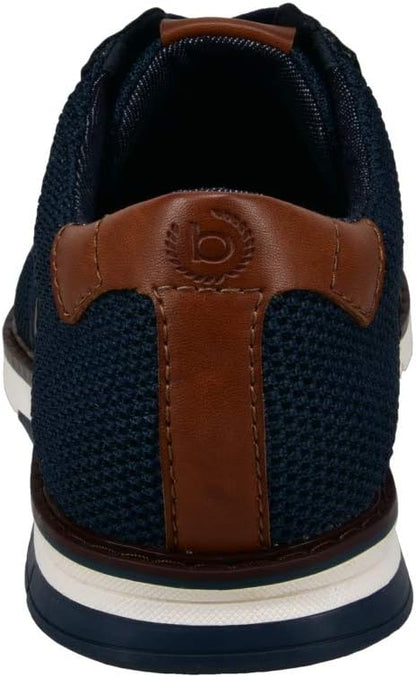 Basket Bugatti homme textile respirant — bleu foncé