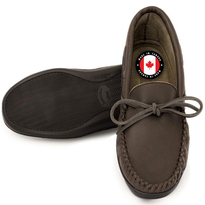 Mocassin homme cuir véritable artisanal — cork et fudge, EU 40–46