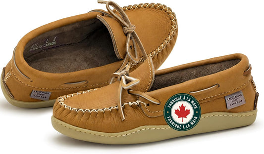Mocassin homme cuir véritable artisanal — cork et fudge, EU 40–46