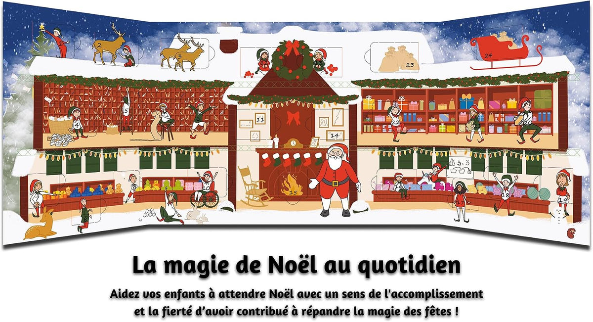 Calendrier de l'Avent enfant — 24 bonnes actions avant Noël