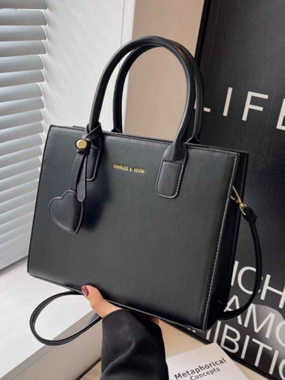 Sac bandoulière à poignée supérieure en cuir