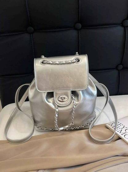 Pearl Decor Backpack Bag