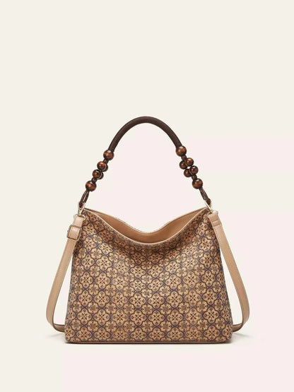 Sac hobo à motif géométrique bohème