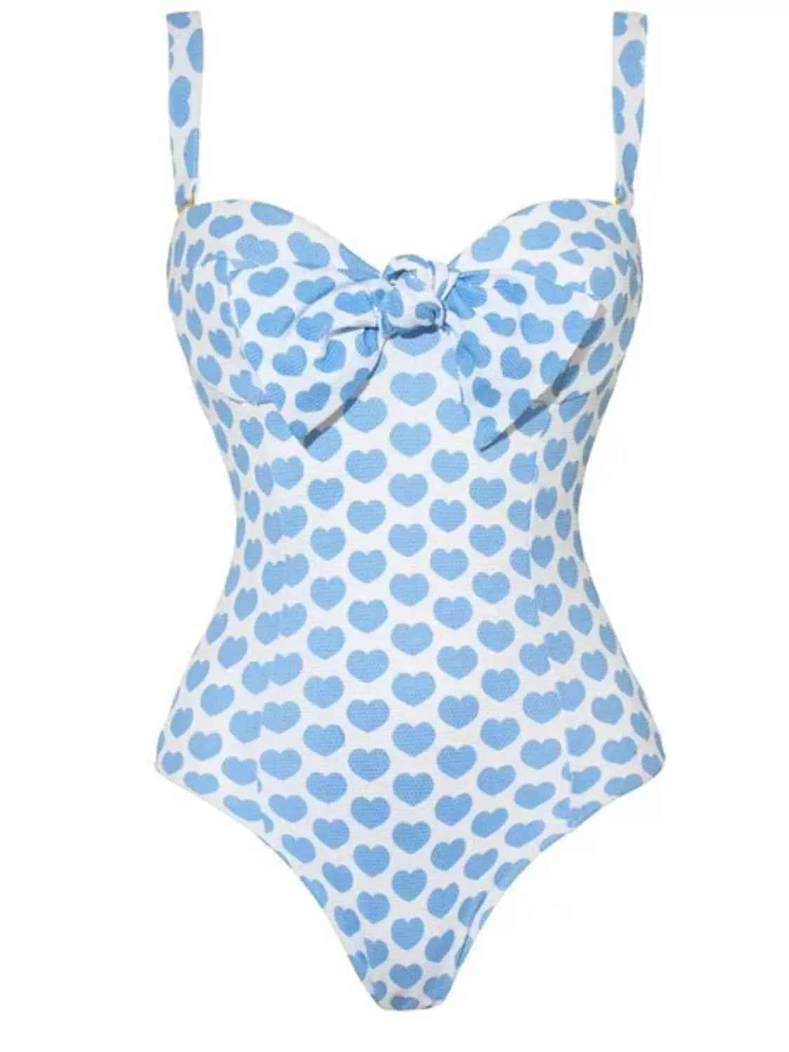 Ensemble maillot de bain imprimé et jupe assortie