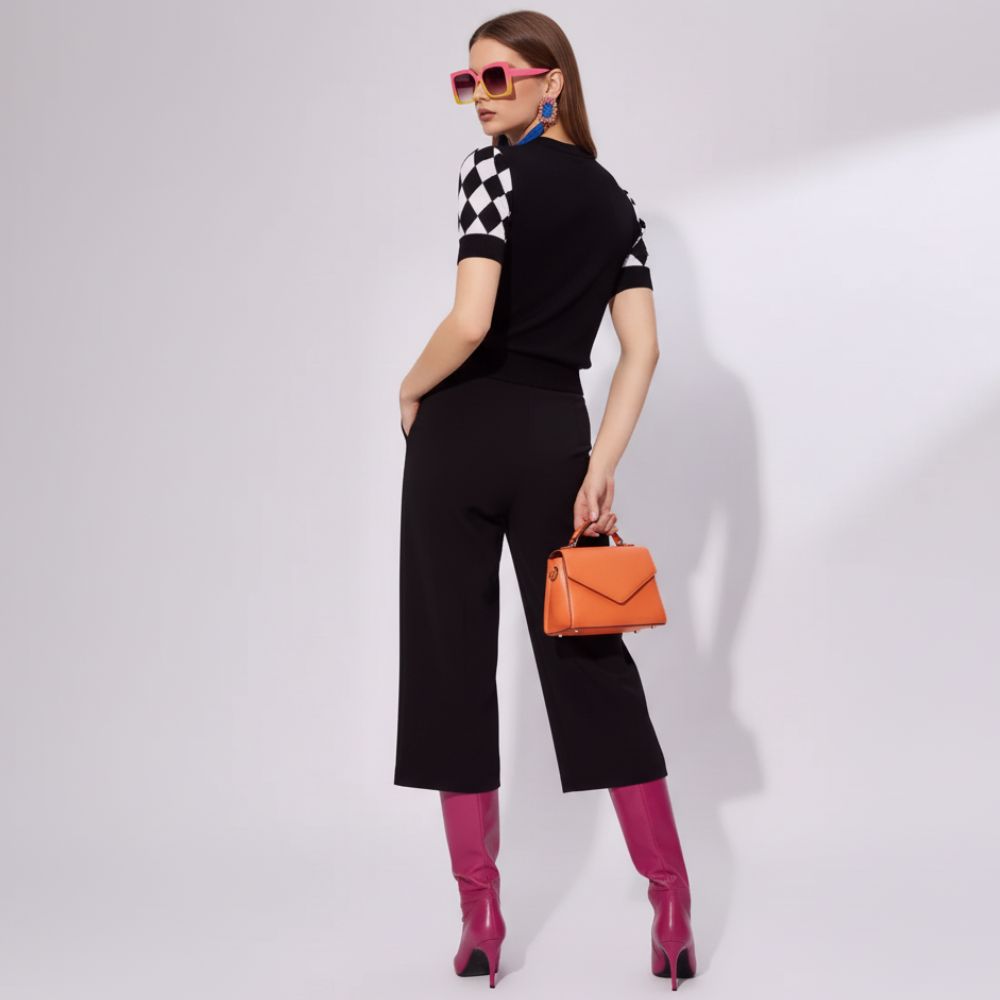 Top maille motif losanges femme | bymanyc ® new york - MyParisMonaco