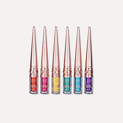 Eyeliner liquide pailletté couleurs assorties