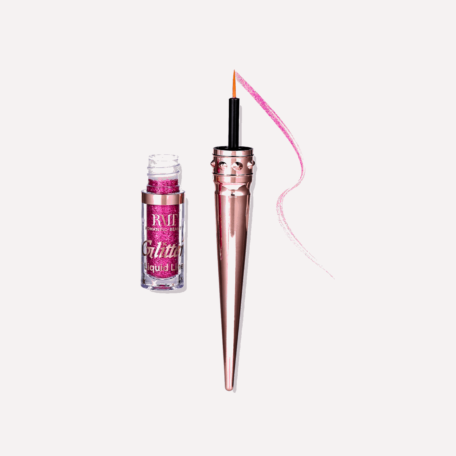 Eyeliner liquide pailletté couleurs assorties