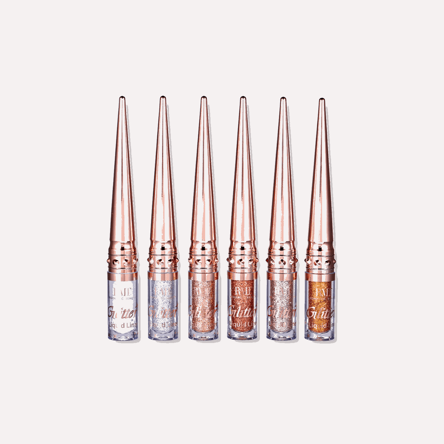 Eyeliner liquide pailletté tons dorés