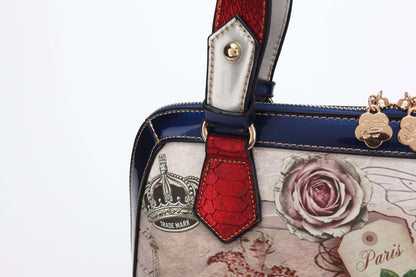 Sac tote vintage illustration parisienne