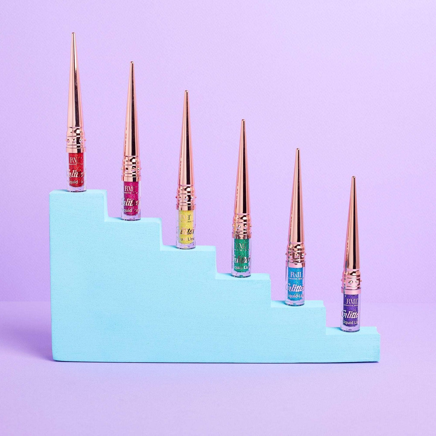 Eyeliner liquide pailletté couleurs assorties