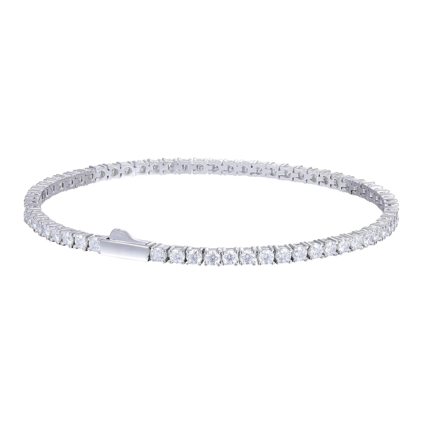 Bracelet tennis moissanite argent 925 MyParisMonaco