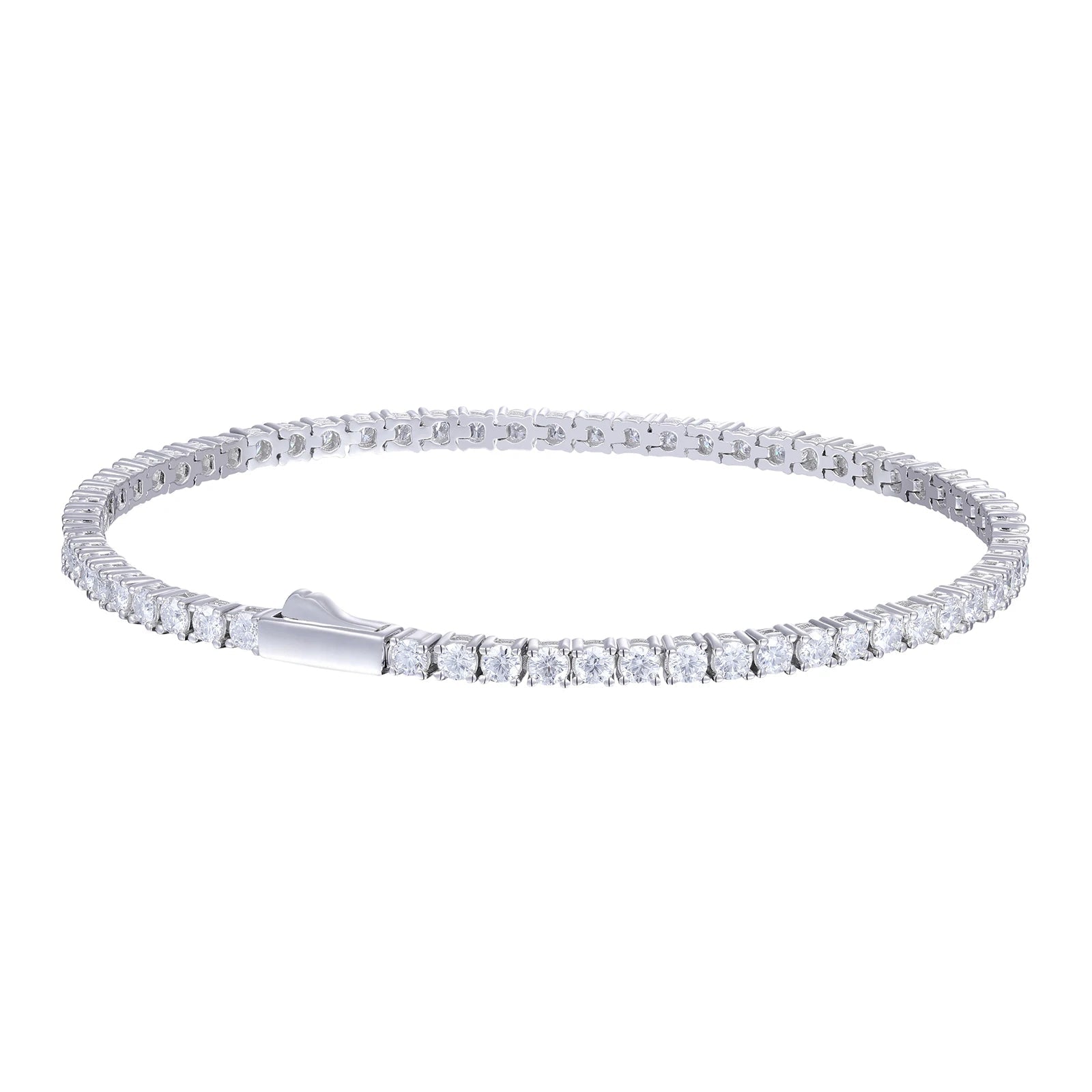 Bracelet tennis moissanite argent 925 MyParisMonaco