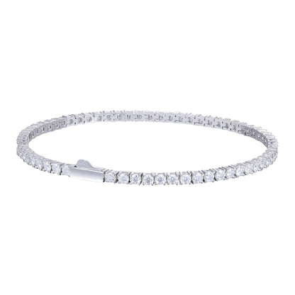 Bracelet tennis moissanite argent 925 MyParisMonaco