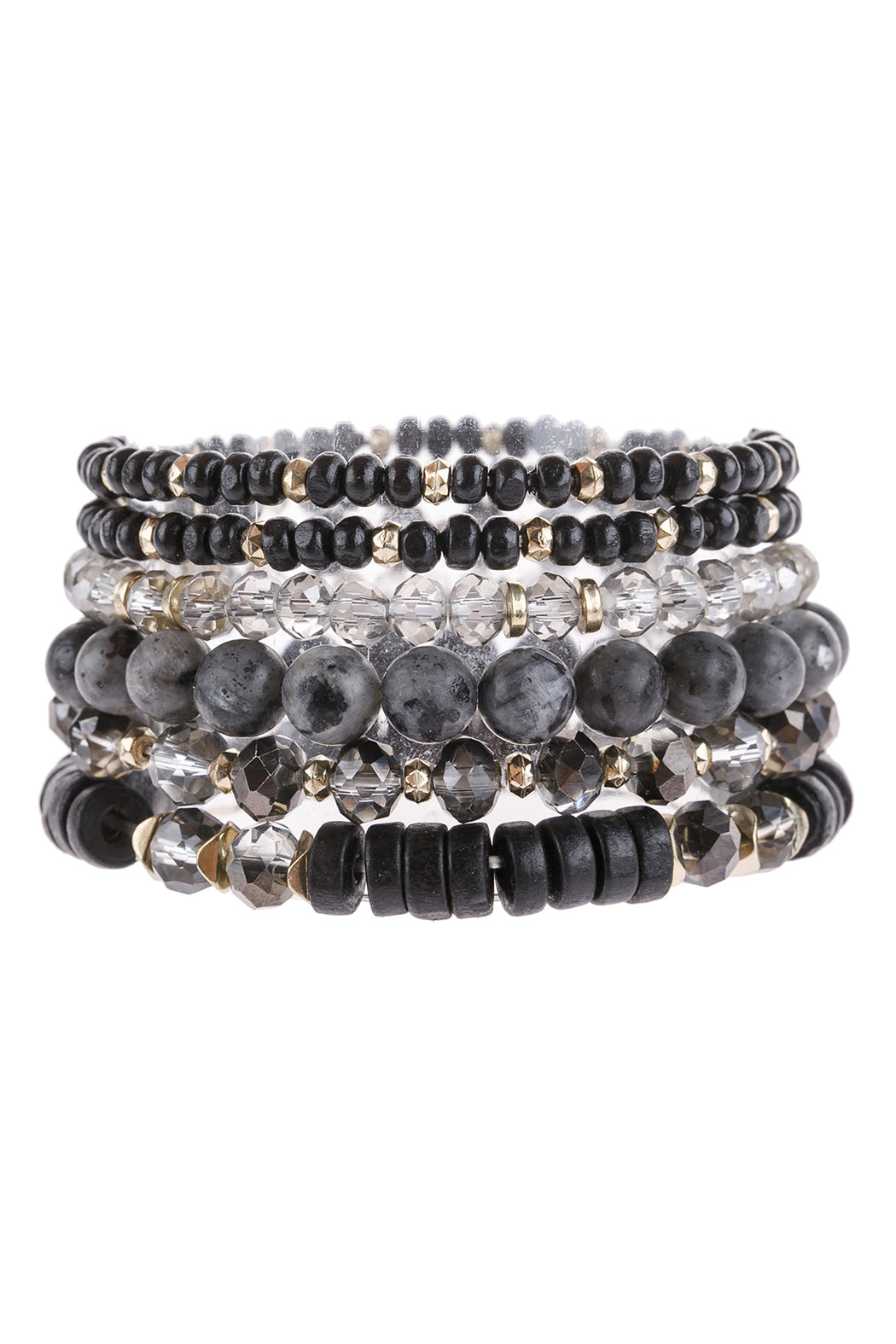 Bracelets empilables breloques mix MyParisMonaco