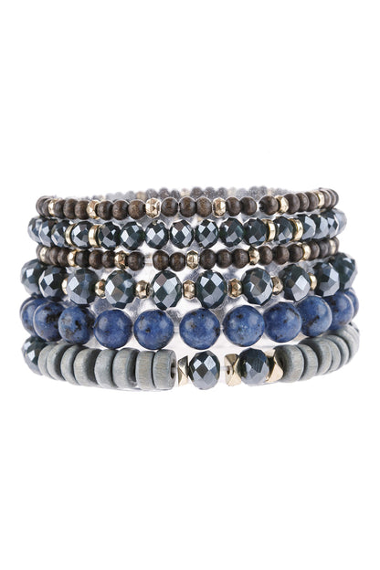 Bracelets empilables breloques mix MyParisMonaco