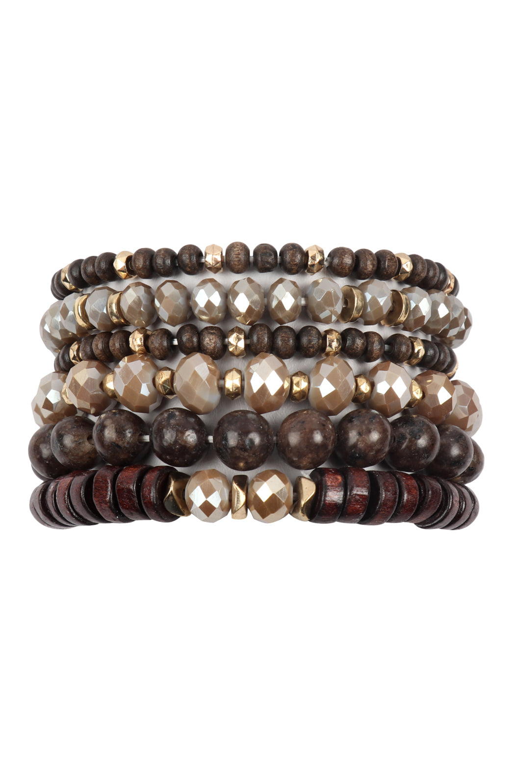 Bracelets empilables breloques mix MyParisMonaco