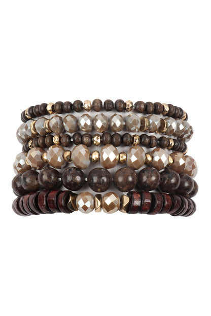 Bracelets empilables breloques mix MyParisMonaco
