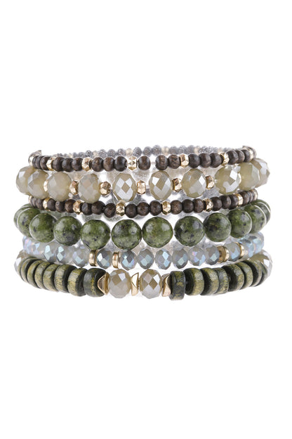 Bracelets empilables breloques mix MyParisMonaco