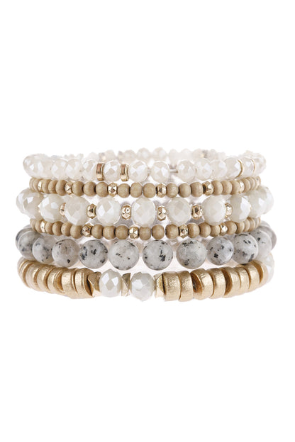 Bracelets empilables breloques mix MyParisMonaco