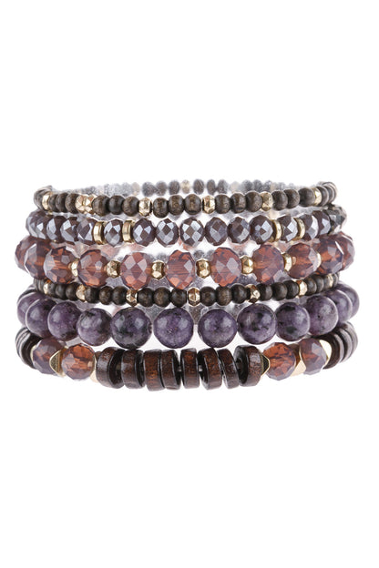 Bracelets empilables breloques mix MyParisMonaco