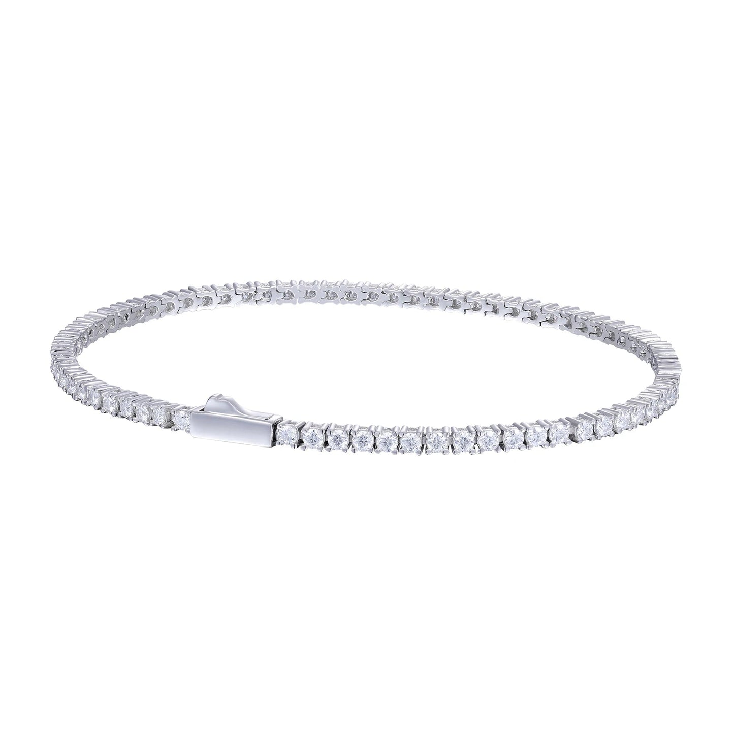 Bracelet tennis moissanite argent 925 MyParisMonaco