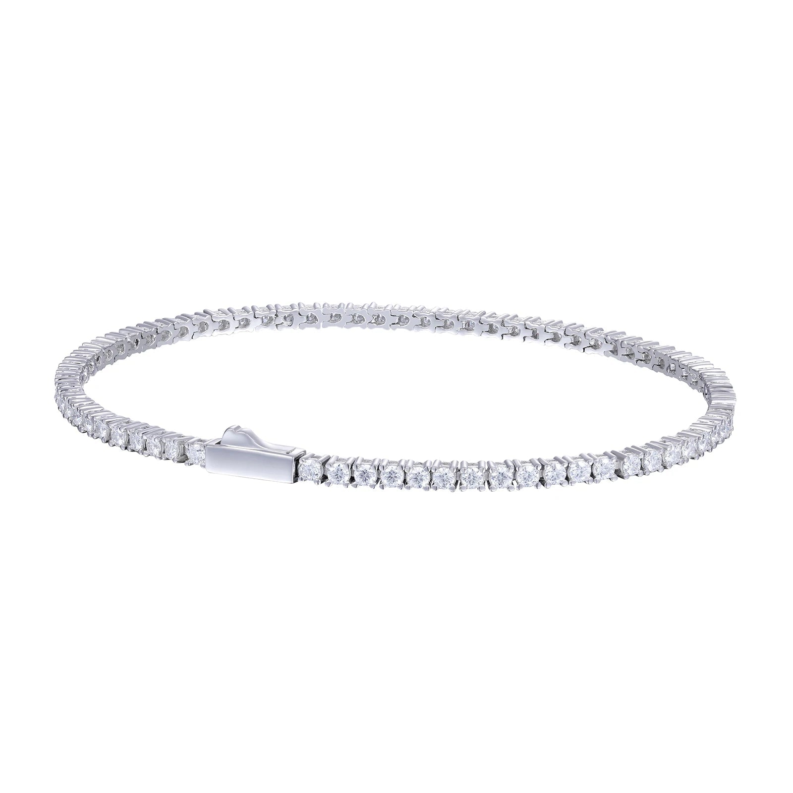 Bracelet tennis moissanite argent 925 MyParisMonaco