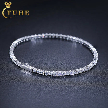 Bracelet tennis moissanite argent 925 MyParisMonaco