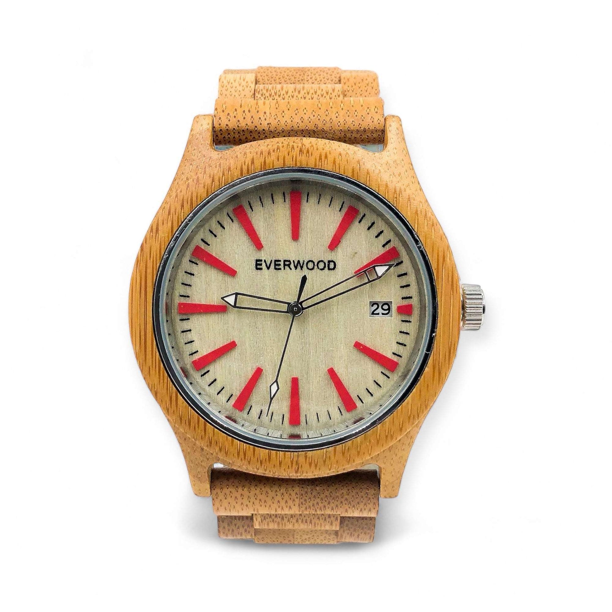 Montre en bois d'érable