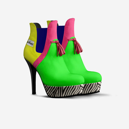 Édition limitée bottines plateforme vegan à pompons | bymanyc ® new york - MyParisMonaco
