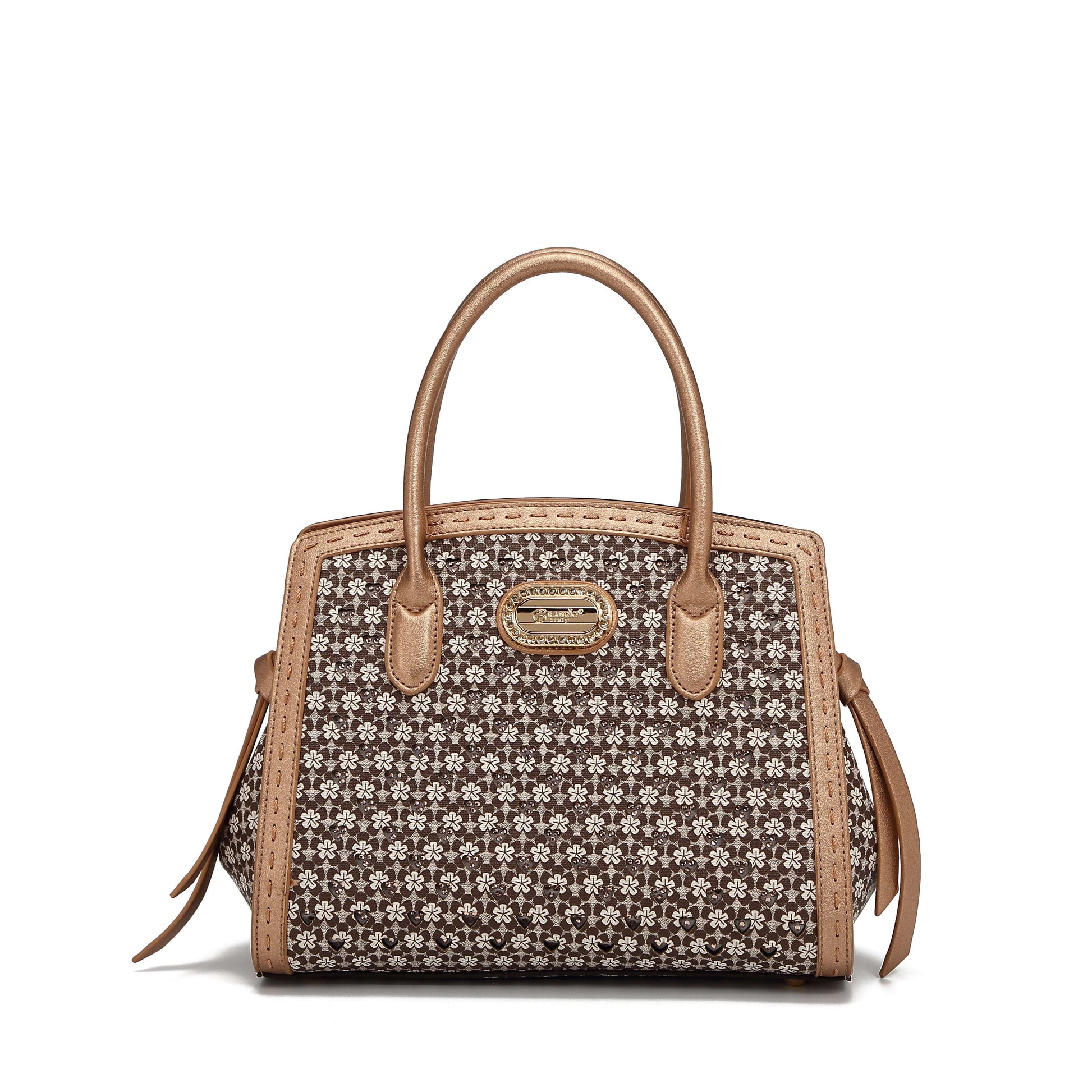 Sac à main vintage motif floral